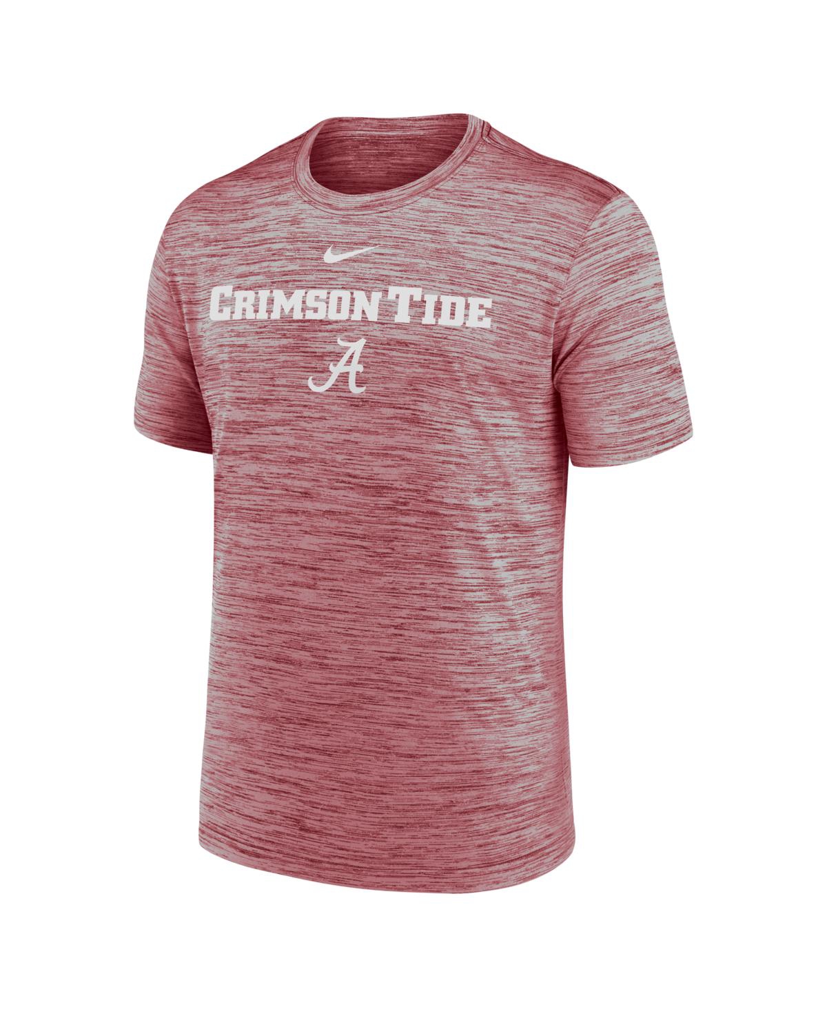 Nike Crimson Alabama Crimson Tide 2025 Sideline Velocity Performance T-shirt In Burgundy