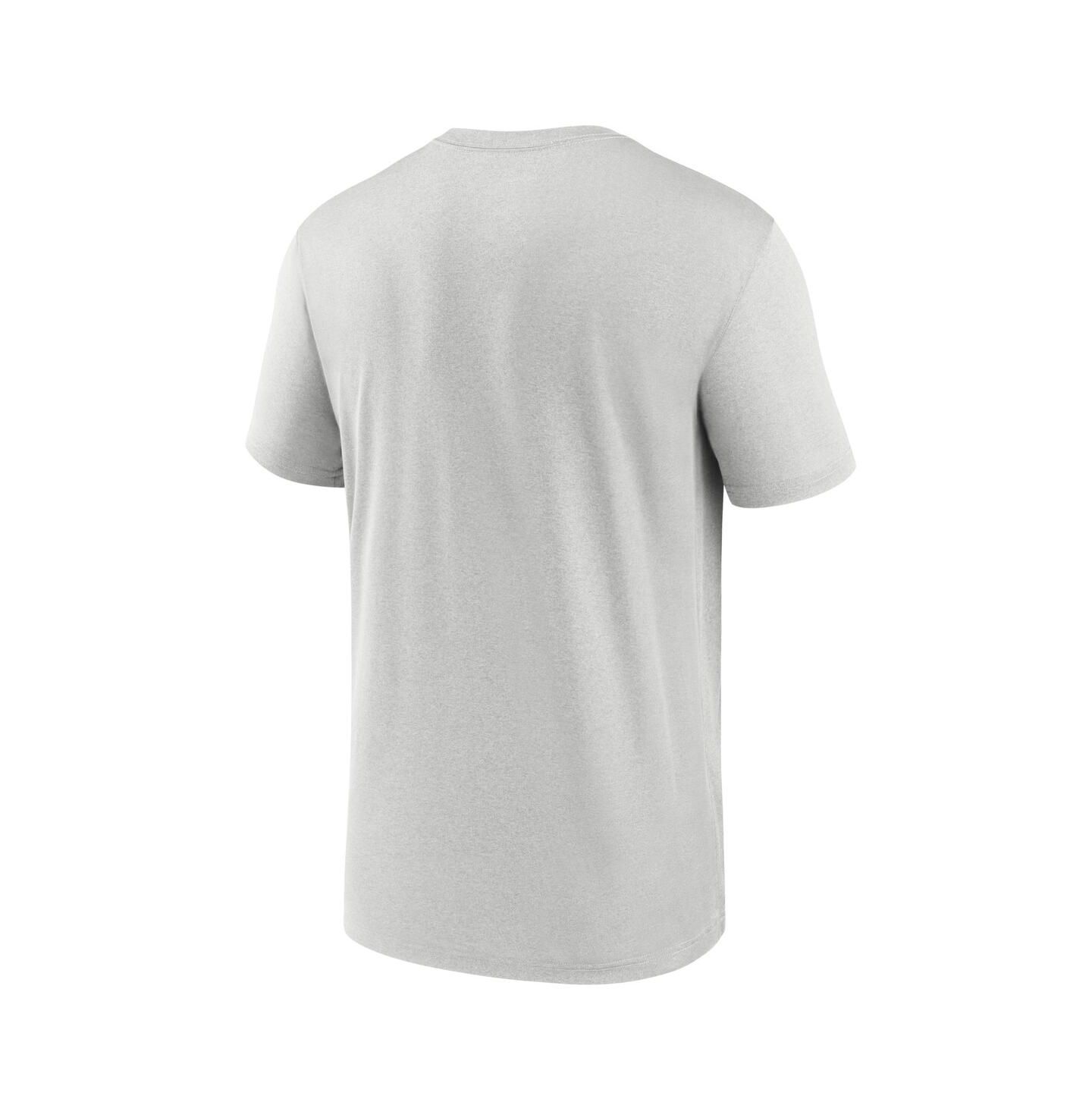 Мужская футболка Nike Gray Michigan State Spartans 2025 Sideline Small Logo Legend Performance — фото 3