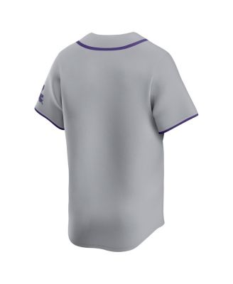 Men's Gray LSU Tigers Limited Road Wordmark Jersey