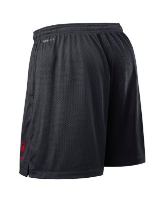 Men's Navy Houston Texans Sideline Reversible Performance Shorts