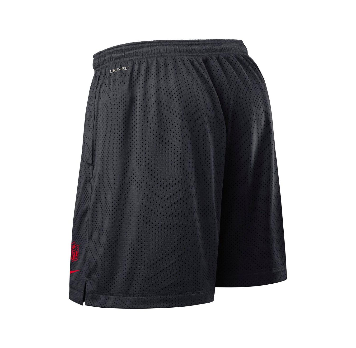 Men's Navy Houston Texans Sideline Reversible Performance Shorts