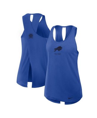 Nike - Women's Royal Buffalo Bills Glory Crisscross Performance Tank Top