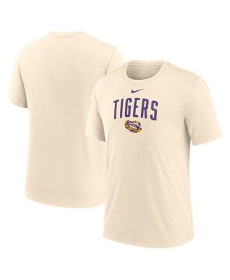 Nike - Men's Natural LSU Tigers Arch Logo Triblend T-Shirt