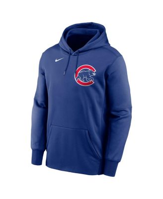 Men's Kyle Tucker Blue Chicago Cubs Player Name Number Pullover Hoodie