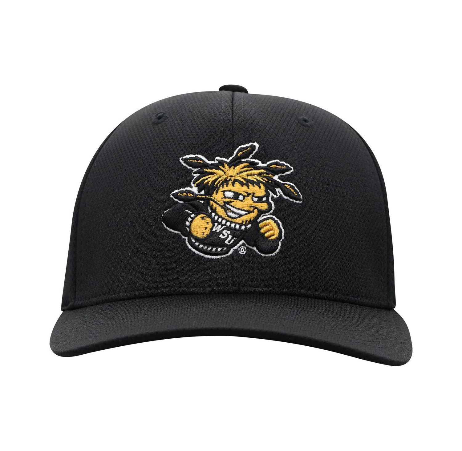 Men's Black Wichita State Shockers Reflex Flex Hat