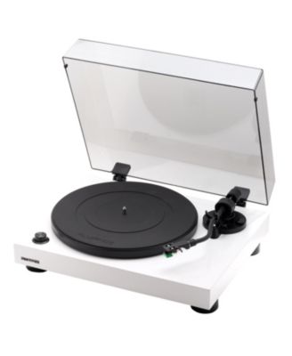high-fidelity, Bluetooth-enabled, belt-drive, built-in preamp, 90W Class D amplified vinyl turntable system with stereo speakers, stylus.