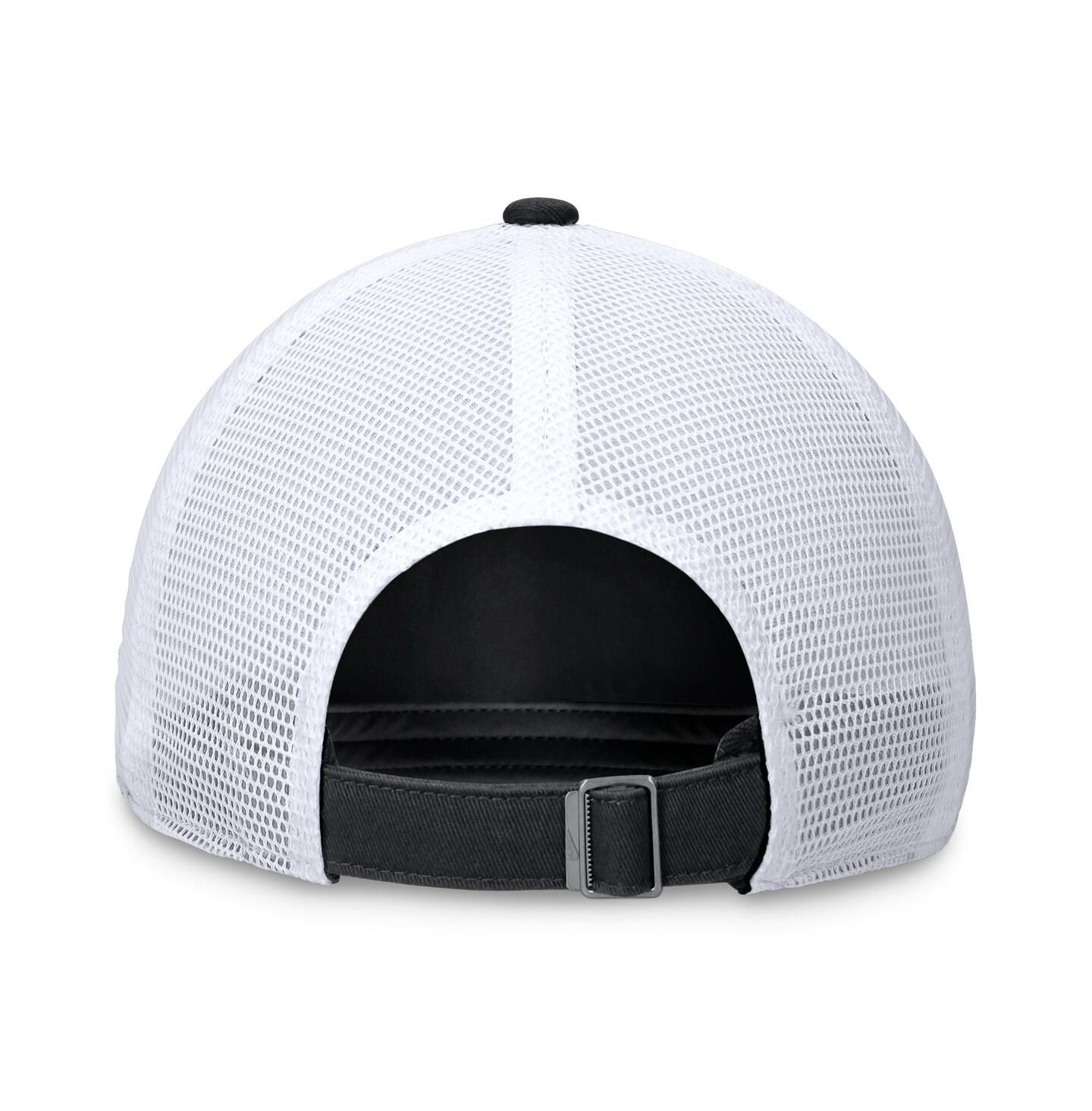 Мужская кепка Nike Black San Francisco Giants Wordmark Adjustable Trucker Hat — фото 4