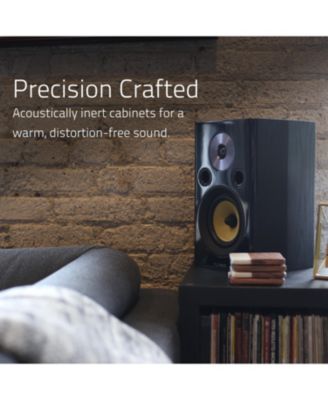 Signature HiFi 2-Way Bookshelf Surround Sound Speakers for a 2-Channel Stereo or Home Theater System