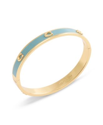 Signature C Enamel Bangle Bracelet