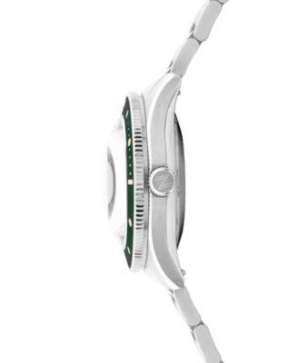 Men's Challenger Automatic Solid Stainless Steel Bracelet Watch, 42mm