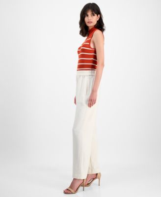 Women's Pull-On High-Rise Wide-Leg Pants