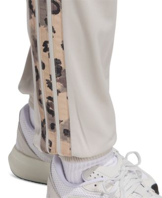 Women's Animal-Print 3-Stripes Tricot Pants