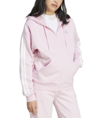 Women's 3-Stripe Fleece Full Zip Hoodie