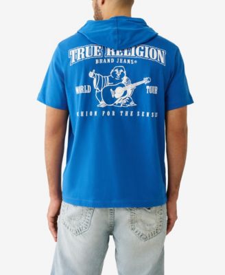 Men's Short Sleeve Hooded T-Shirt