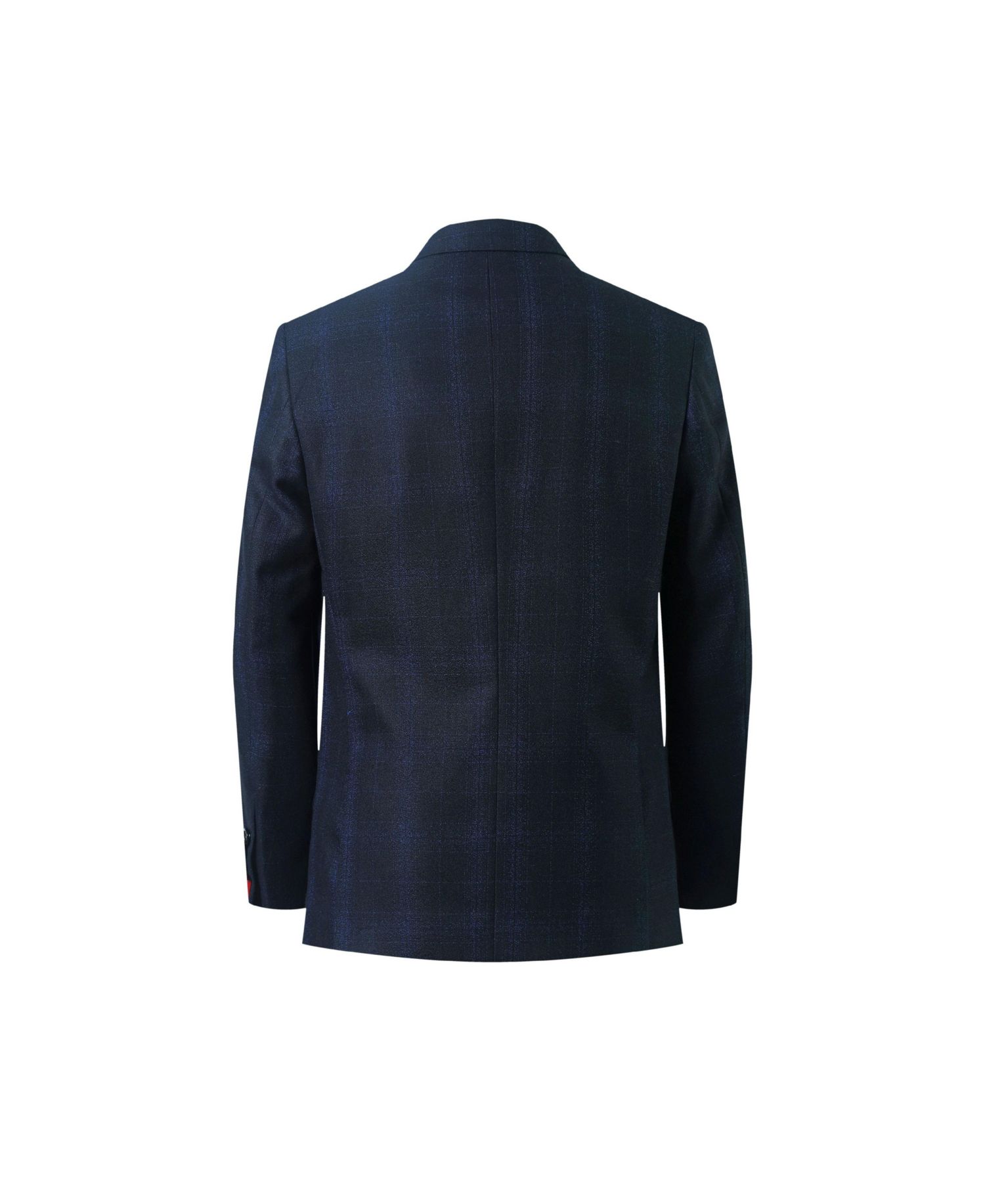 Boys Blue Printed Slim Fit Shirt