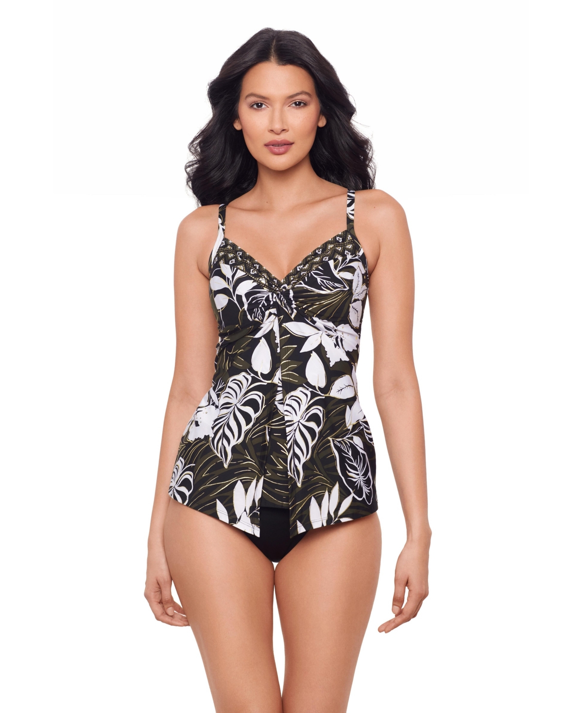 Women's Elle Dorado Love Knot Dd Tankini Top - Elle dorado