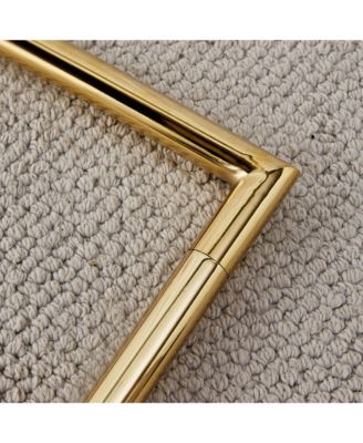 Pandora Glass Dining Set 71" Table & 8 White PU Chairs