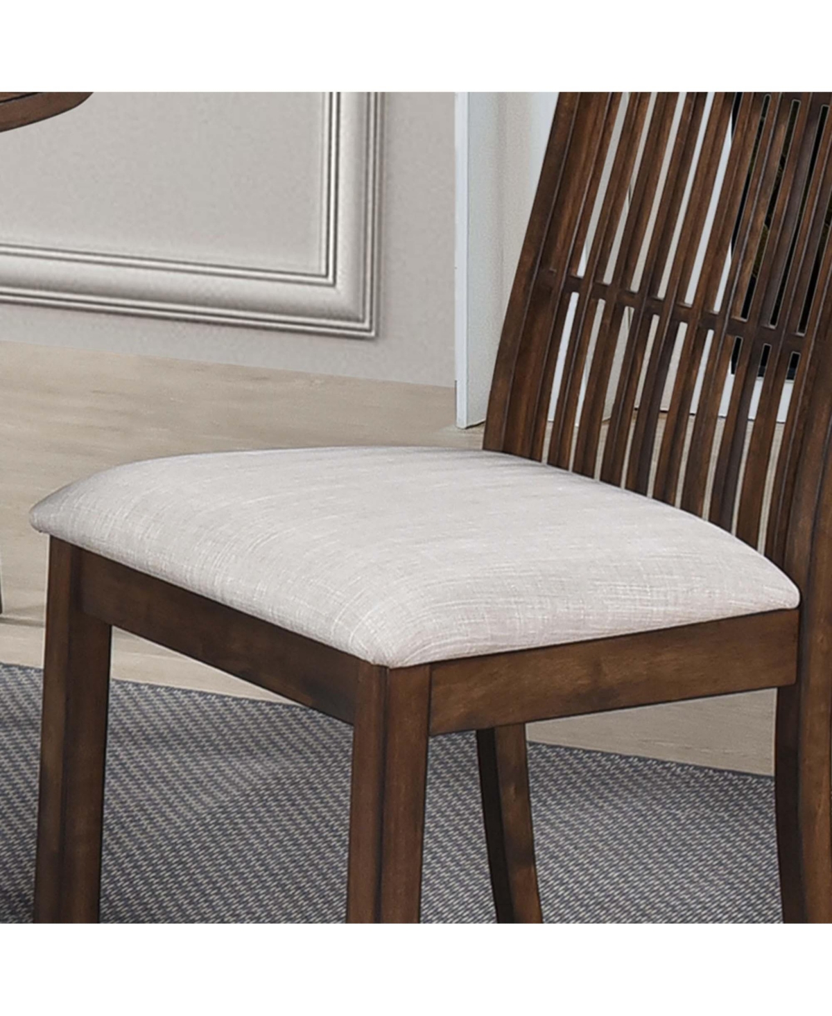 Streamdale Furniture Round Dining Furniture Set 1Table with 4 chairs