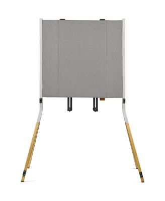 Falcon Universal TV Stand - Oak & Silver Grey