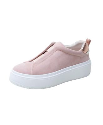 GOLDE Women's Slip On Leather or Suede Platform Sneaker