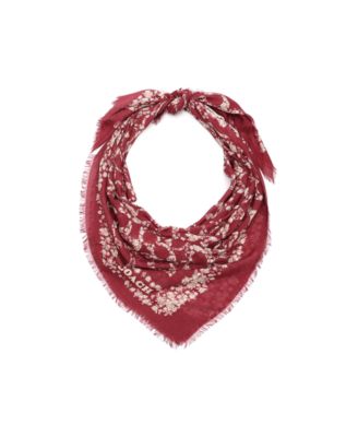 Women's Signature Rose Meadow Print Oversized Square Scarf