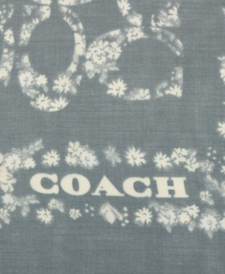 Women's Signature Rose Meadow Print Oversized Square Scarf