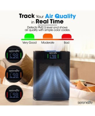 High-Performance Air Purifier with Sleep Mode, Automatic Mode, and Filter Replacement Reminder for Bedrooms, Offices, and Living Rooms