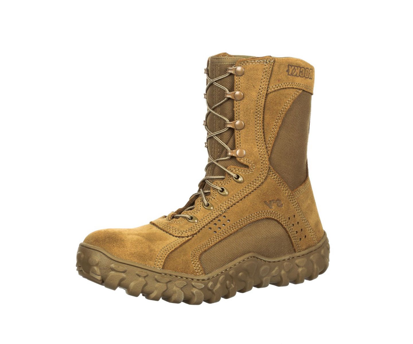 Мужские ботинки ROCKY S2V Composite Toe Tactical Military Boot, цвет: Коричневый — фото 10