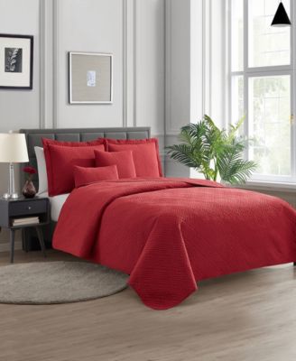 Nestl Diamond Embossed 4-Pc. Quilt Set, Twin/Twin XL
