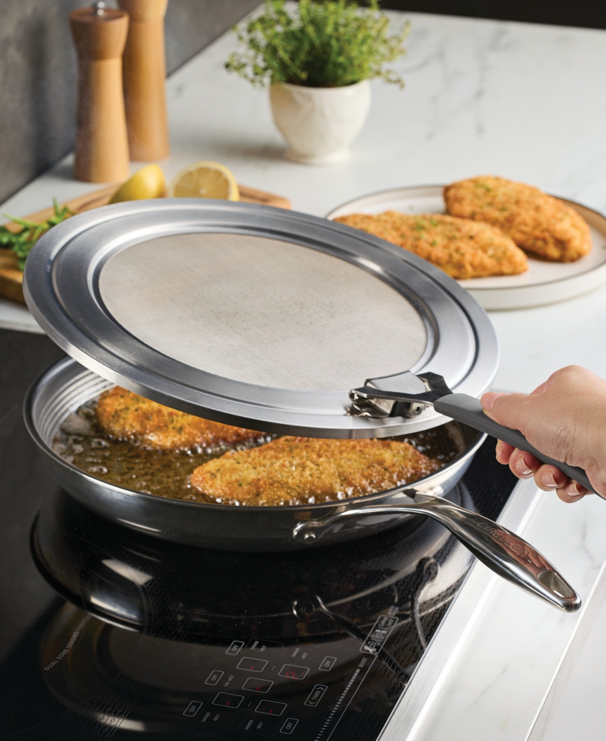 Circulon Universal 13" Splatter Guard And Grease Cover