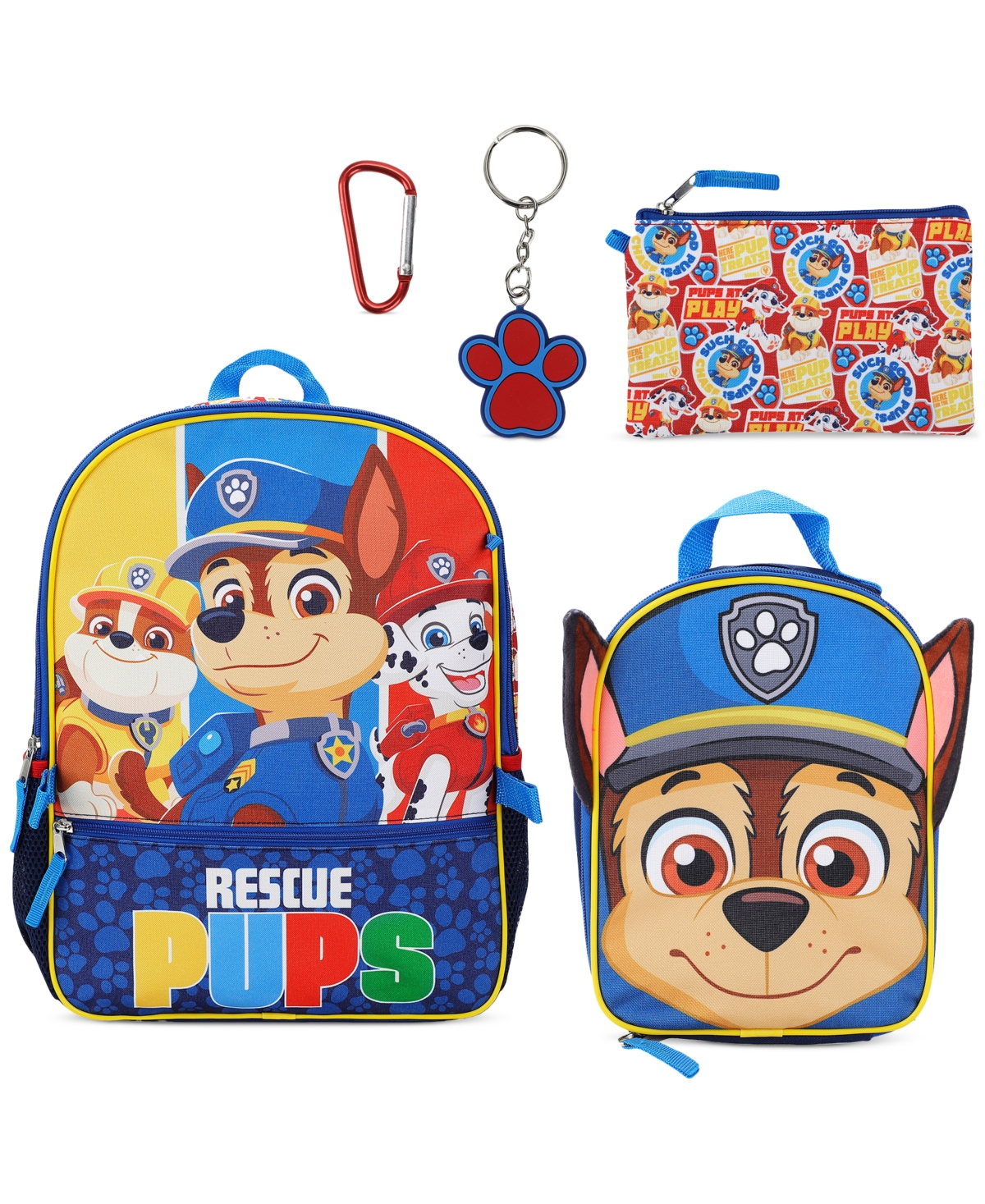 5-Piece Backpack Set - Navy