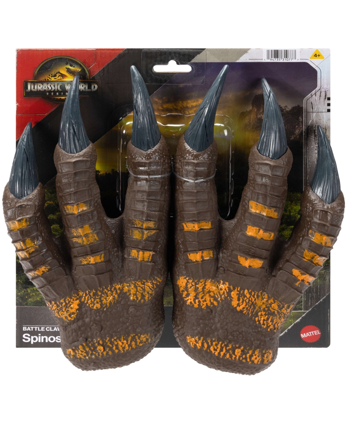 Jurassic World Rebirth Spinosaurus Battle Claws, Costume Dinosaur Role Play Handwear