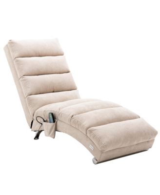 Modern Linen Indoor Chaise Lounge