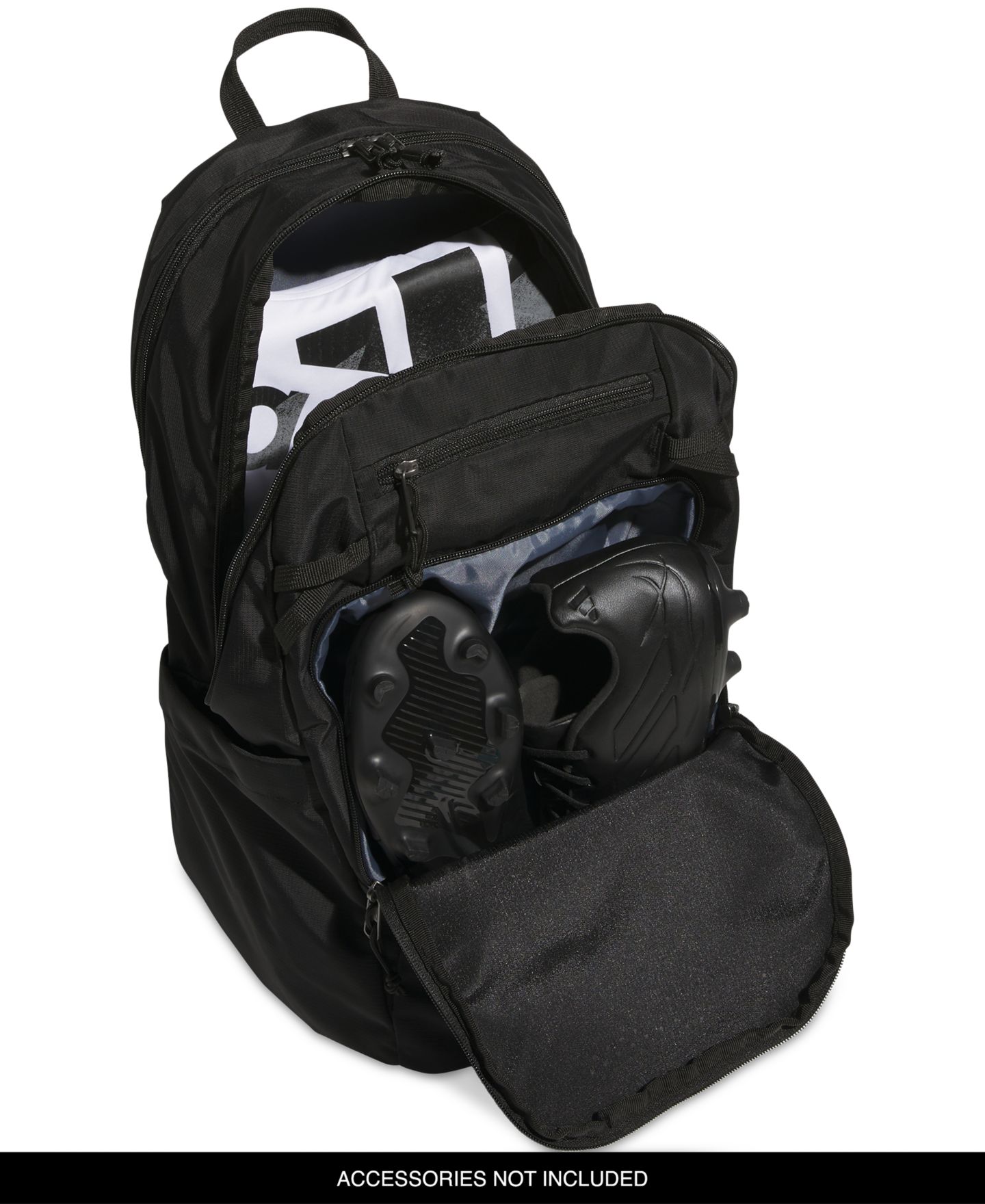 Рюкзак adidas Multiple Zippered Pockets Messenger, цвет: Чёрный — фото 2