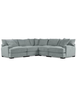 Rhyder 111" 5-Pc. Fabric L Sectional