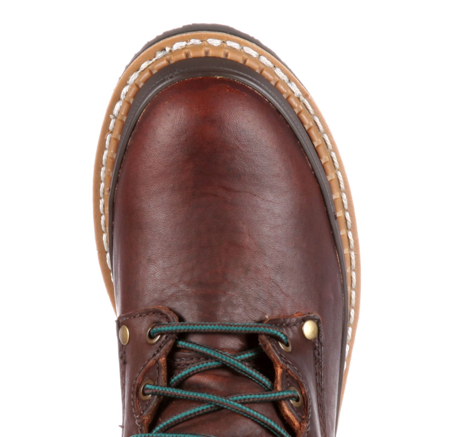 Мужские ботинки GEORGIA BOOT Georgia Giant 8" Soggy Brown Steel Toe Work Boot, цвет: Коричневый — фото 10