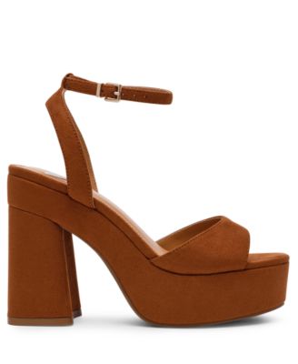 Women's Wizzard Two-Piece Platform Block Heel Dress Sandals