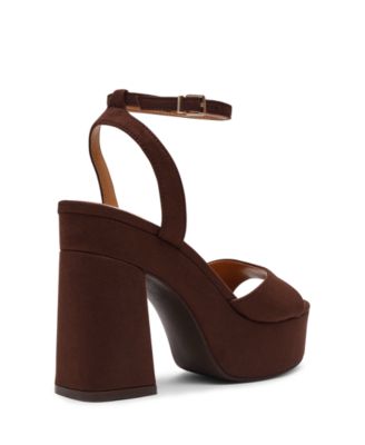Women's Wizzard Two-Piece Platform Block Heel Dress Sandals