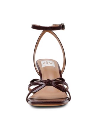 Zidane Bow Ankle-Strap Dress Sandals