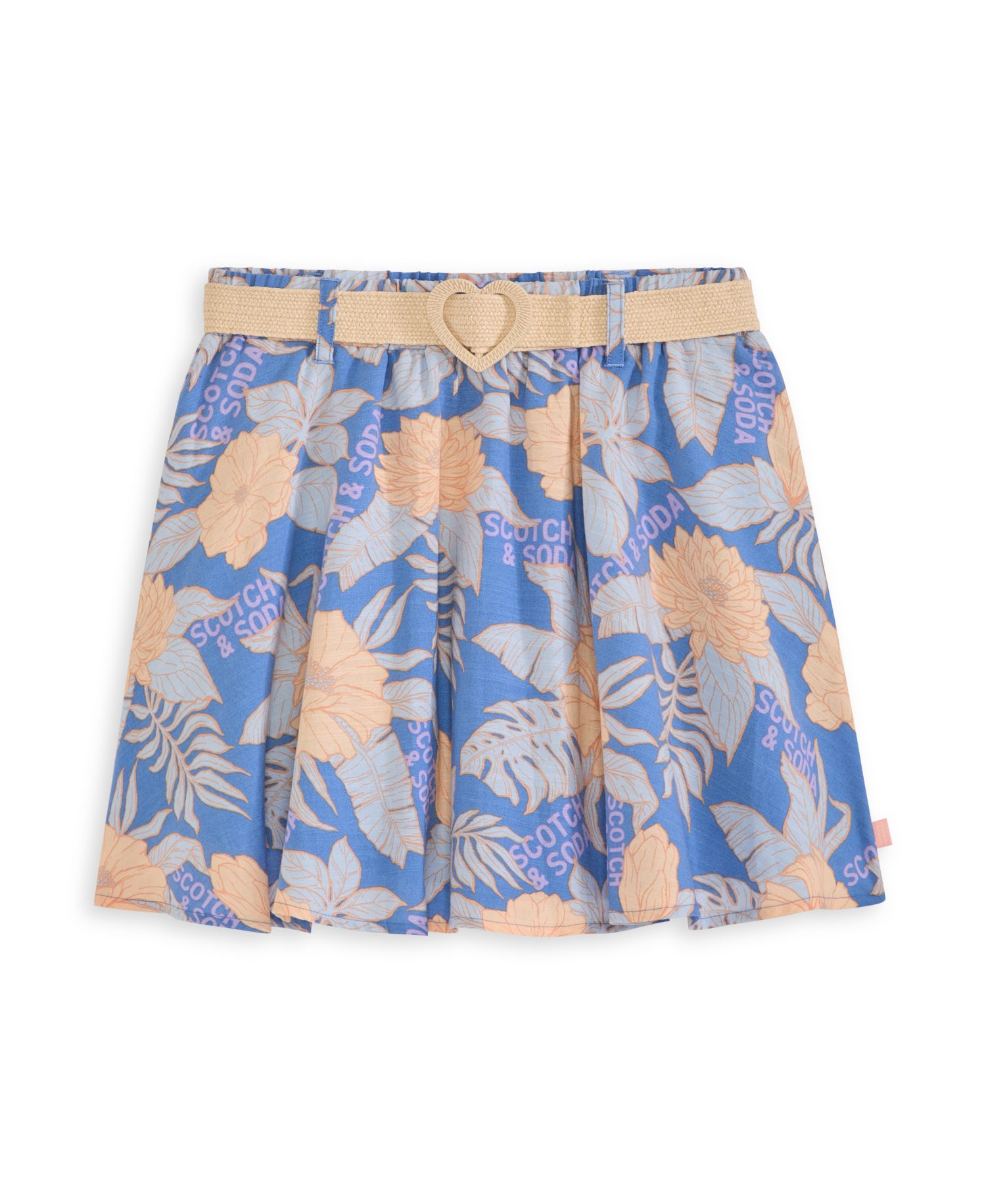 Big Girls Elastic Waist Full Skirt