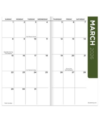 2026-2027 Color Burst Small Monthly Pocket Planner