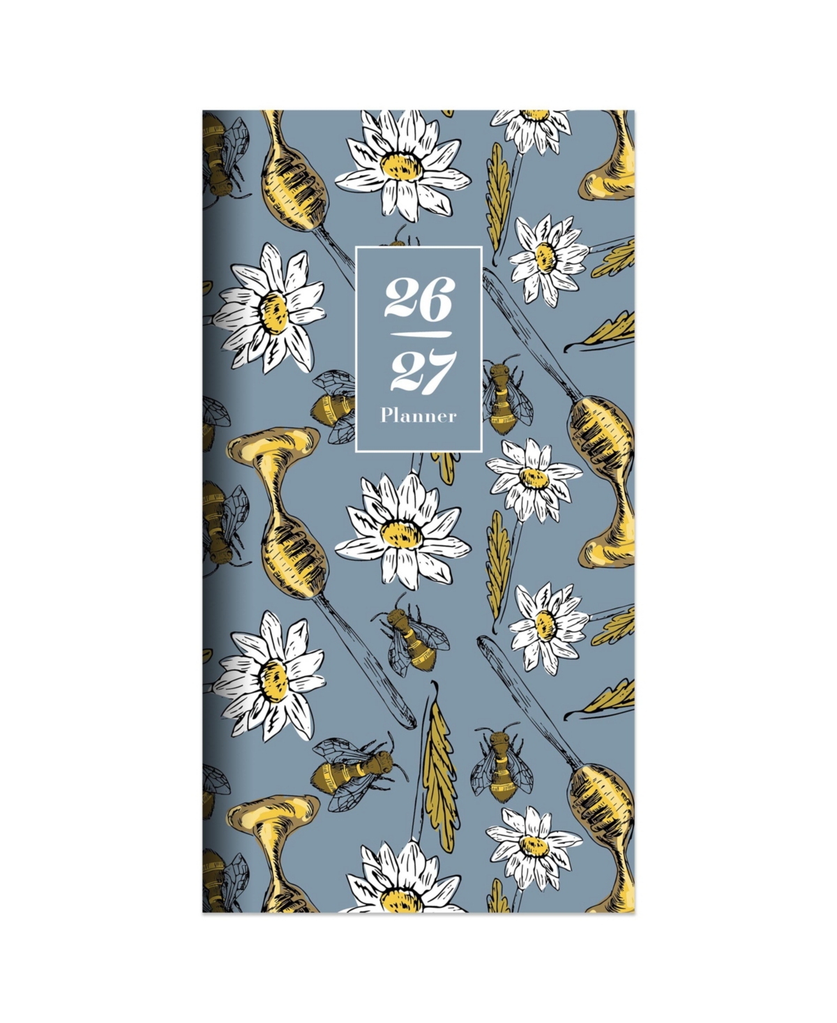 2026-2027 Honey Bees Small Monthly Pocket Planner - Multicolor