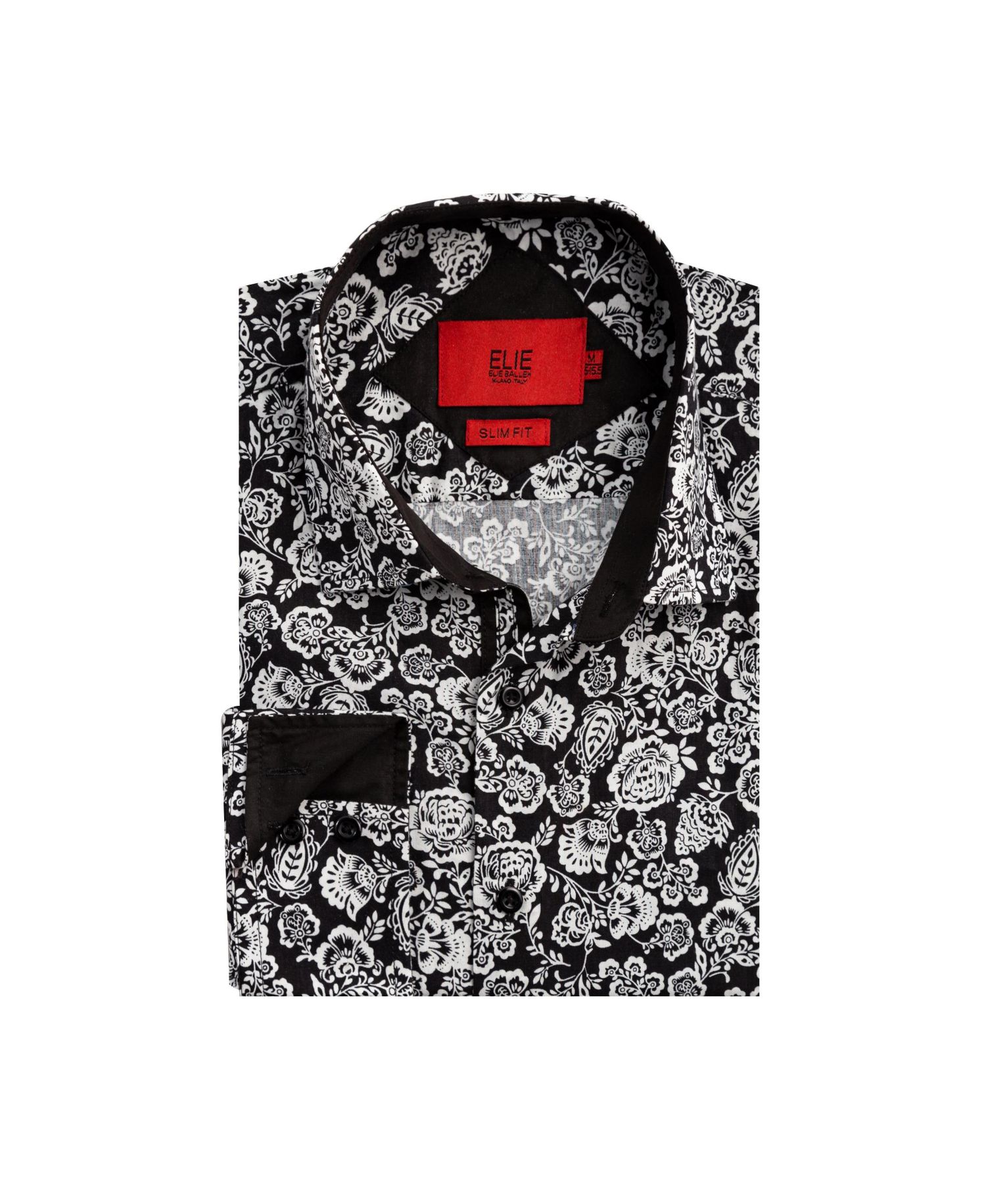 Big Boys Slim Fit Paisley Print Shirt
