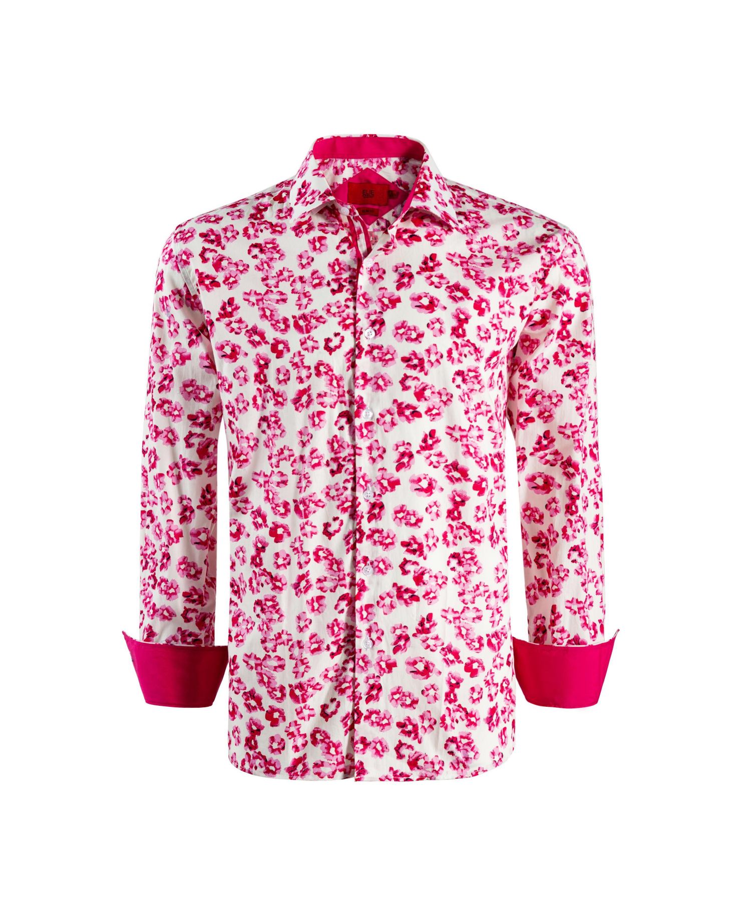 Big Boys Slim Fit Floral Sport Button-Down Shirt