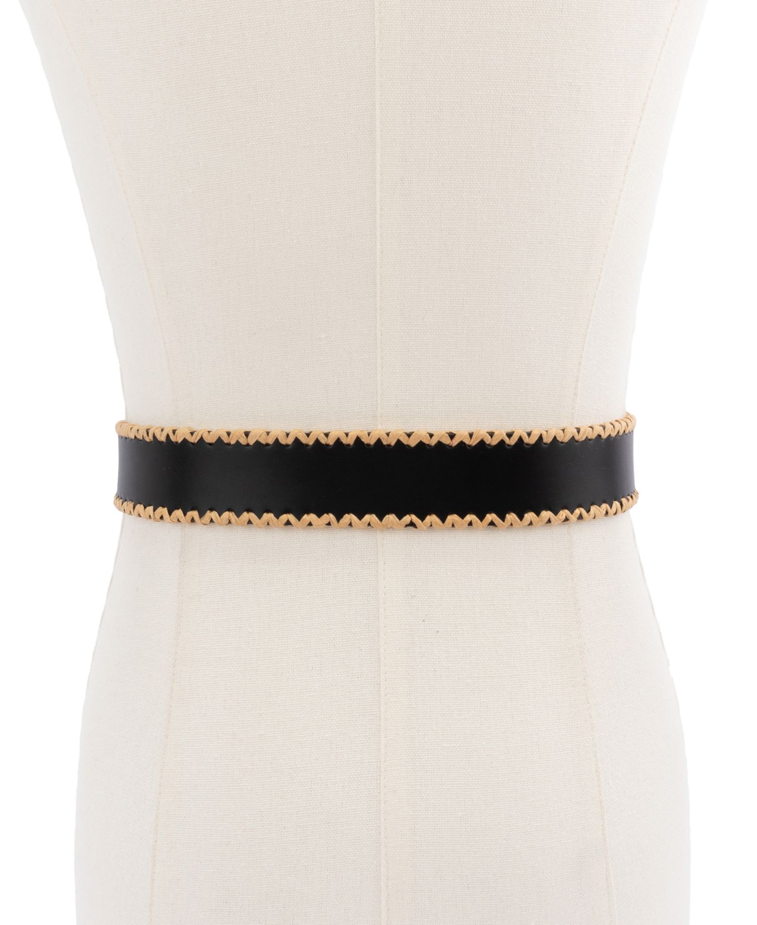 Women's 35mm Straw Edge Belt