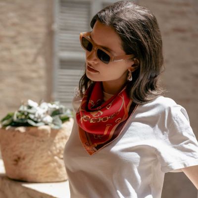 Camilla - Silk Bandana for Women