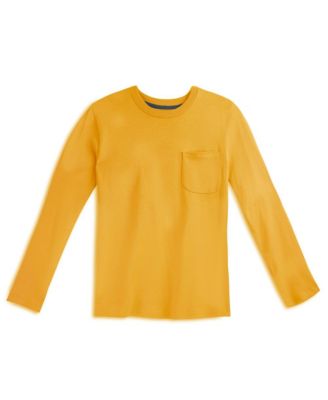 Kids Fair Trade Organic Cotton Long Sleeve Pocket T-Shirt