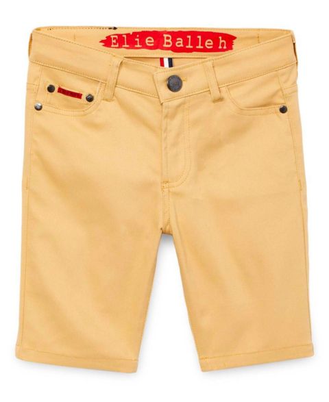 Шорты Elie Balleh Khaki Cotton Twill для мальчиков, цвет: Хаки
