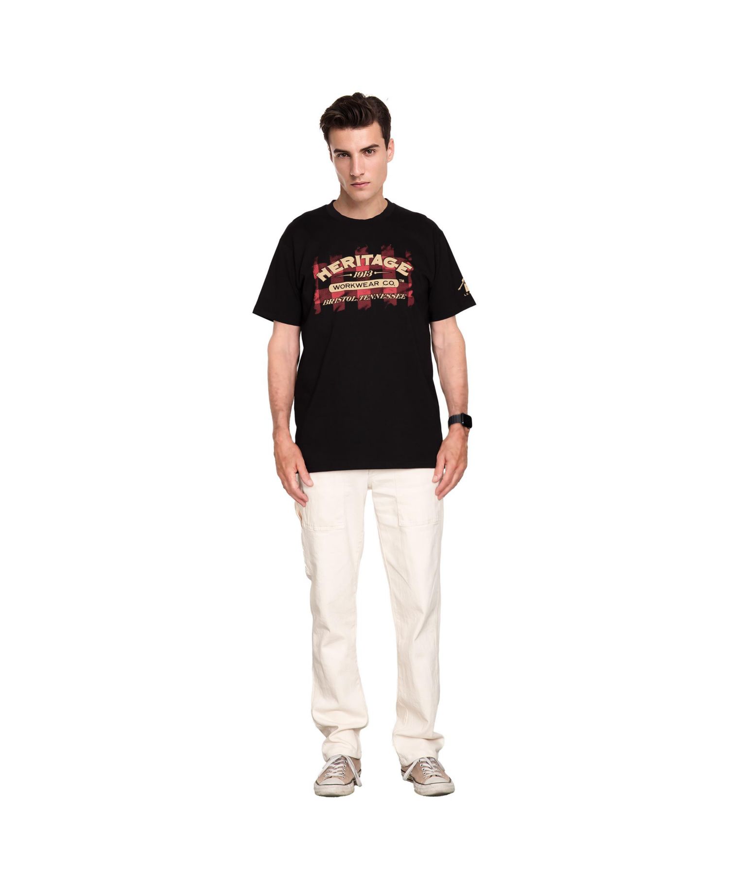 Heritage Men's American Collection Workwear Graphic T-Shirt