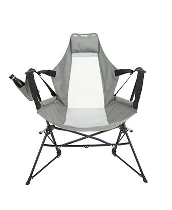 steel folding chair grey